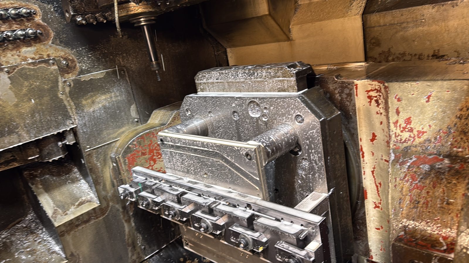 5-axis fixture setup